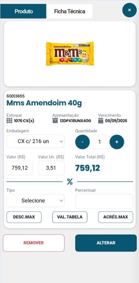 Pedido e negociação